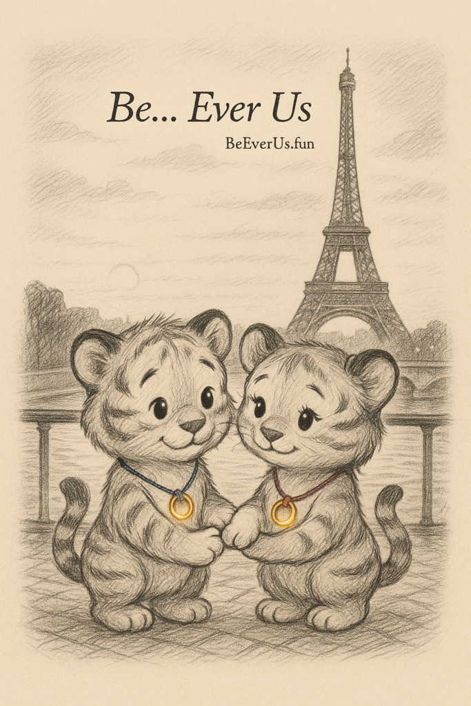 “Be… Ever Us” – A Parisian Promise at Sunset