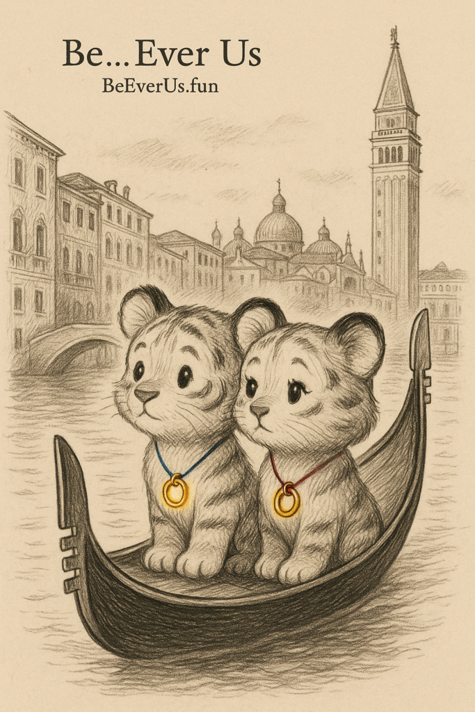 “Be… Ever Us” – A Venetian Moment of Forever